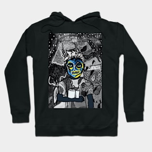 Explore Middle-earth - A MaleMask NFT "Isildur" with StreetEye Color and BlueItem Hoodie